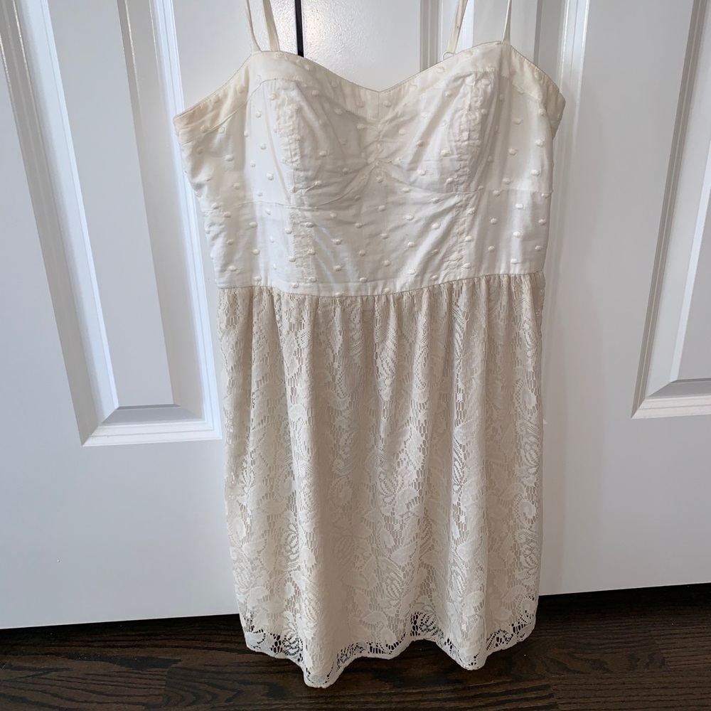 American Eagle lace spaghetti strap dress
